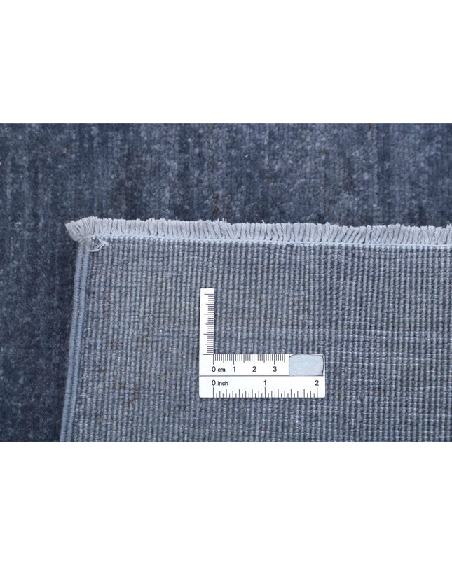 Overdye 2' 7" X 3' 10" Hand Knotted Wool Rug 2' 7" X 3' 10" (79 X 117) / Grey / Wool