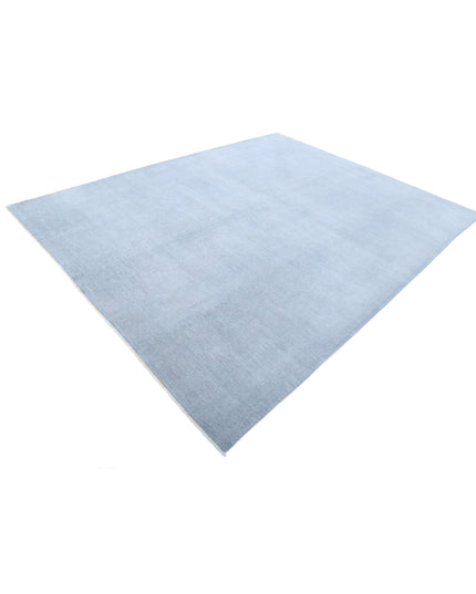 Overdye 8' 1" X 10' 1" Hand Knotted Wool Rug 8' 1" X 10' 1" (246 X 307) / Grey / Wool