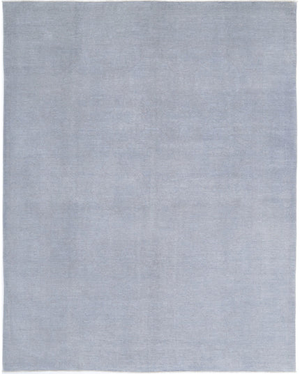 Overdye 8' 1" X 10' 1" Hand Knotted Wool Rug 8' 1" X 10' 1" (246 X 307) / Grey / Wool