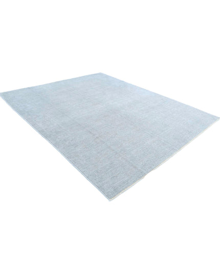 Overdye 8' 2" X 9' 10" Hand Knotted Wool Rug 8' 2" X 9' 10" (249 X 300) / Grey / Wool