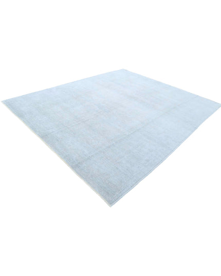 Overdye 8' 2" X 9' 10" Hand Knotted Wool Rug 8' 2" X 9' 10" (249 X 300) / Grey / Wool