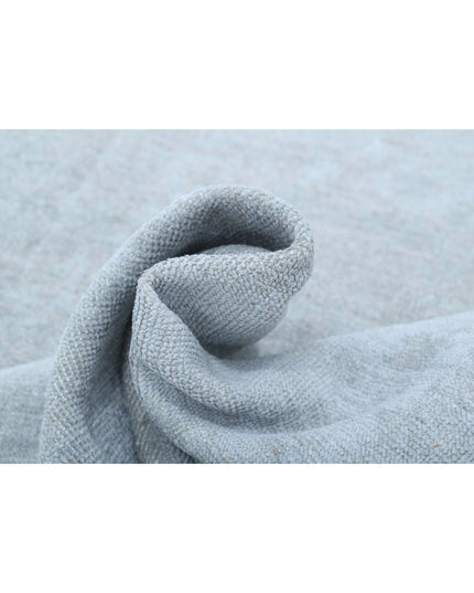 Overdye 8' 2" X 9' 10" Hand Knotted Wool Rug 8' 2" X 9' 10" (249 X 300) / Grey / Wool