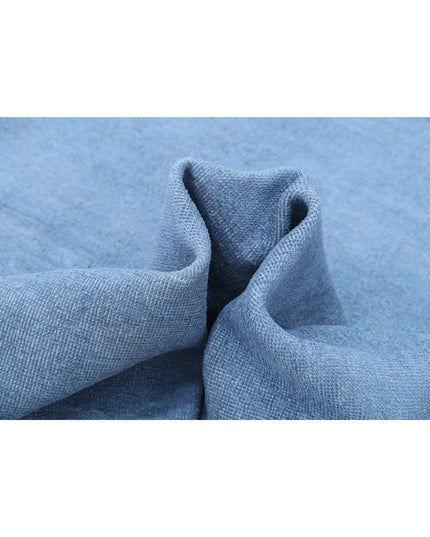 Overdye 7' 10" X 9' 7" Hand Knotted Wool Rug 7' 10" X 9' 7" (239 X 292) / Blue / Wool