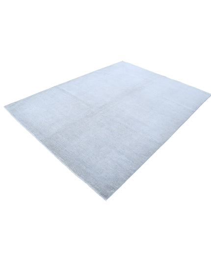 Overdye 6' 1" X 8' 3" Hand Knotted Wool Rug 6' 1" X 8' 3" (185 X 251) / Grey / Wool