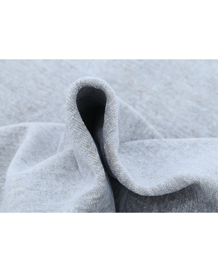 Overdye 6' 1" X 8' 3" Hand Knotted Wool Rug 6' 1" X 8' 3" (185 X 251) / Grey / Wool