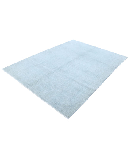 Overdye 6' 0" X 8' 2" Hand Knotted Wool Rug 6' 0" X 8' 2" (183 X 249) / Grey / Wool