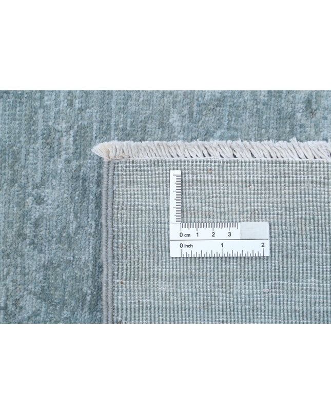 Overdye 6' 0" X 8' 2" Hand Knotted Wool Rug 6' 0" X 8' 2" (183 X 249) / Grey / Wool