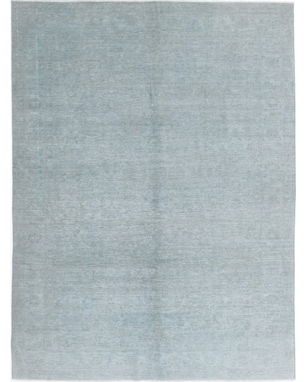 Overdye 6' 0" X 8' 2" Hand Knotted Wool Rug 6' 0" X 8' 2" (183 X 249) / Grey / Wool
