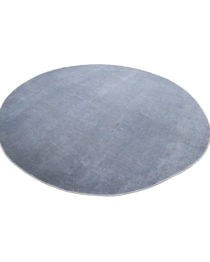 Overdye 9' 4" X 9' 6" Hand Knotted Wool Rug 9' 4" X 9' 6" (284 X 290) / Grey / Wool