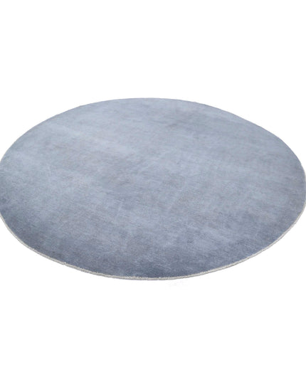 Overdye 9' 4" X 9' 6" Hand Knotted Wool Rug 9' 4" X 9' 6" (284 X 290) / Grey / Wool