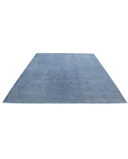 Overdye 8' 1" X 9' 5" Hand Knotted Wool Rug 8' 1" X 9' 5" (246 X 287) / Grey / Wool