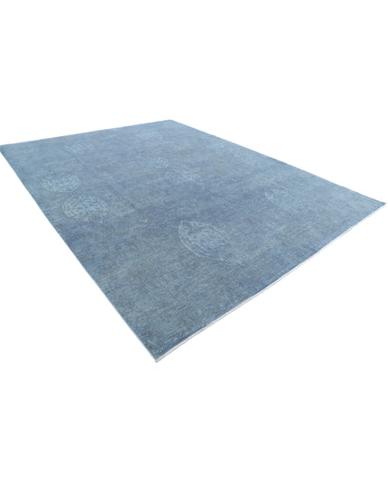 Overdye 10' 0" X 13' 5" Hand Knotted Wool Rug 10' 0" X 13' 5" (305 X 409) / Grey / Wool
