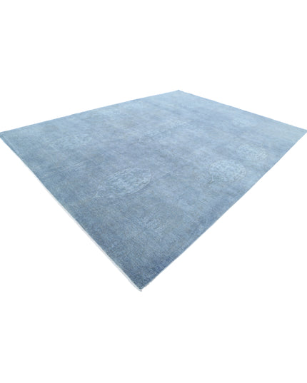 Overdye 10' 0" X 13' 5" Hand Knotted Wool Rug 10' 0" X 13' 5" (305 X 409) / Grey / Wool