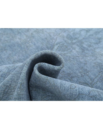 Overdye 10' 0" X 13' 5" Hand Knotted Wool Rug 10' 0" X 13' 5" (305 X 409) / Grey / Wool