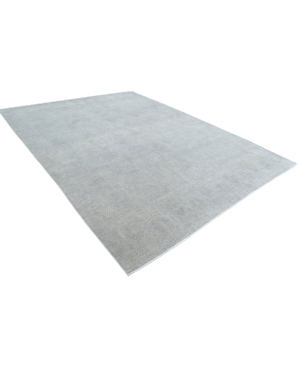 Overdye 9' 2" X 12' 3" Hand Knotted Wool Rug 9' 2" X 12' 3" (280 X 373) / Grey / Wool