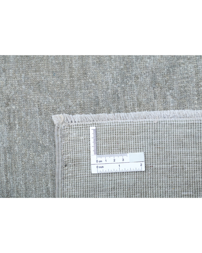 Overdye 9' 2" X 12' 3" Hand Knotted Wool Rug 9' 2" X 12' 3" (280 X 373) / Grey / Wool