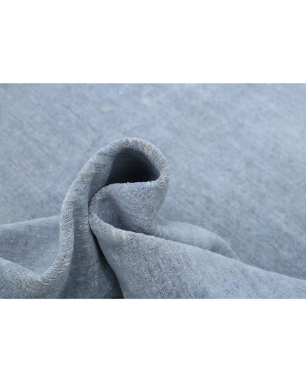 Overdye 8' 8" X 11' 4" Hand Knotted Wool Rug 8' 8" X 11' 4" (264 X 345) / Blue / Wool