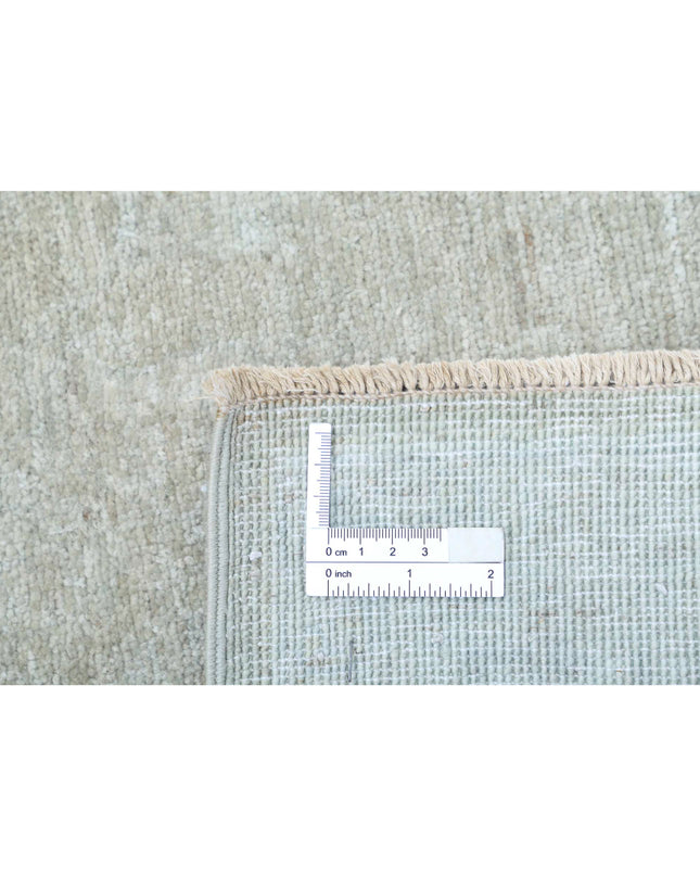 Overdye 2' 5" X 8' 5" Hand Knotted Wool Rug 2' 5" X 8' 5" (74 X 257) / Grey / Wool