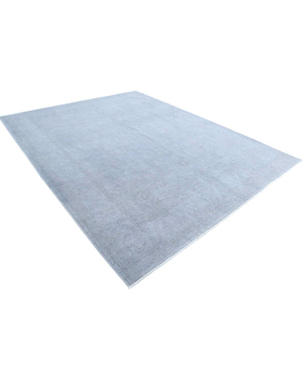 Overdye 8' 10" X 11' 7" Hand Knotted Wool Rug 8' 10" X 11' 7" (269 X 353) / Grey / Wool