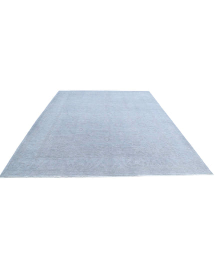 Overdye 8' 10" X 11' 7" Hand Knotted Wool Rug 8' 10" X 11' 7" (269 X 353) / Grey / Wool