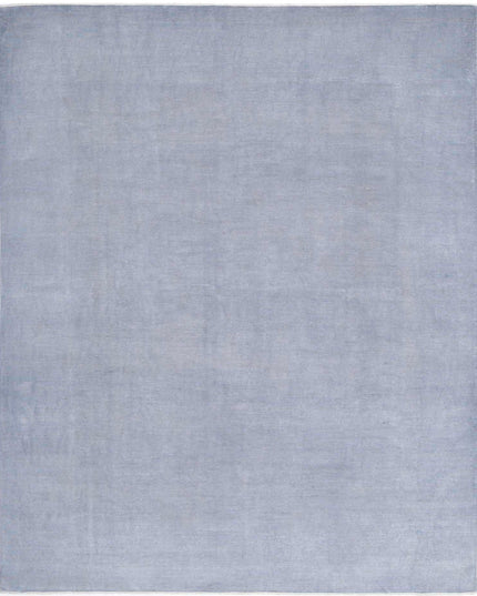 Overdye 8' 2" X 9' 10" Hand Knotted Wool Rug 8' 2" X 9' 10" (249 X 300) / Grey / Wool