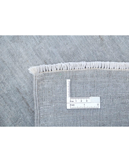 Overdye 8' 6" X 11' 0" Hand Knotted Wool Rug 8' 6" X 11' 0" (259 X 335) / Grey / Wool