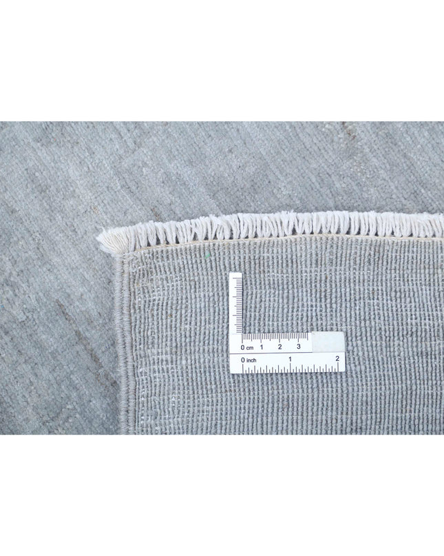 Overdye 8' 6" X 11' 0" Hand Knotted Wool Rug 8' 6" X 11' 0" (259 X 335) / Grey / Wool