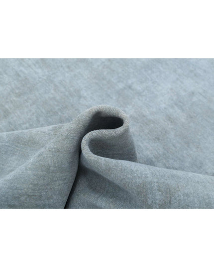 Overdye 8' 10" X 11' 5" Hand Knotted Wool Rug 8' 10" X 11' 5" (269 X 348) / Grey / Wool