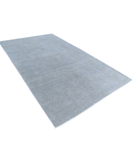 Overdye 6' 1" X 10' 8" Hand Knotted Wool Rug 6' 1" X 10' 8" (185 X 325) / Grey / Wool