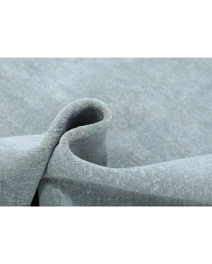 Overdye 6' 0" X 8' 2" Hand Knotted Wool Rug 6' 0" X 8' 2" (183 X 249) / Grey / Wool