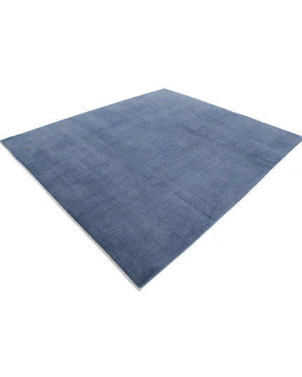 Overdye 8' 1" X 9' 5" Hand Knotted Wool Rug 8' 1" X 9' 5" (246 X 287) / Grey / Wool