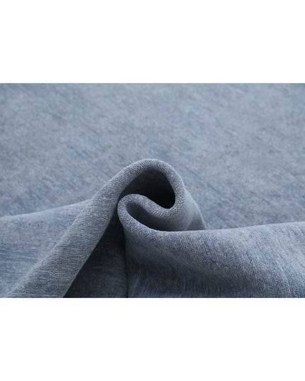 Overdye 11' 11" X 14' 11" Hand Knotted Wool Rug 11' 11" X 14' 11" (363 X 455) / Grey / Wool