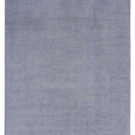 Overdye 11' 11" X 14' 11" Hand Knotted Wool Rug 11' 11" X 14' 11" (363 X 455) / Grey / Wool