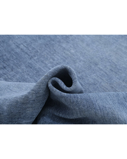 Overdye 8' 6" X 11' 8" Hand Knotted Wool Rug 8' 6" X 11' 8" (259 X 356) / Grey / Wool