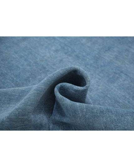 Overdye 8' 10" X 11' 8" Hand Knotted Wool Rug 8' 10" X 11' 8" (269 X 356) / Blue / Wool