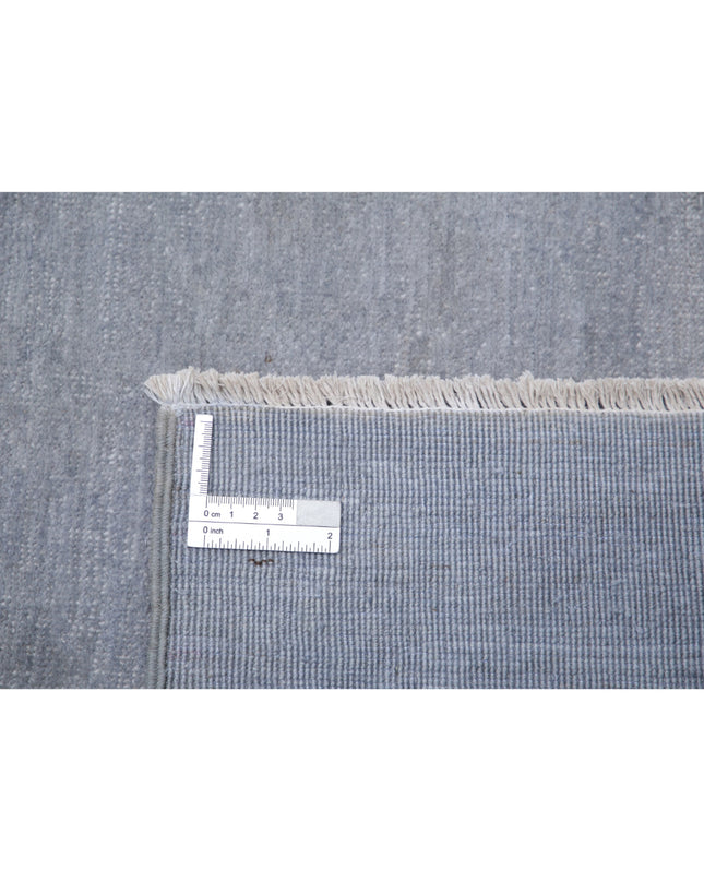 Overdye 8' 8" X 12' 0" Hand Knotted Wool Rug 8' 8" X 12' 0" (264 X 366) / Grey / Wool