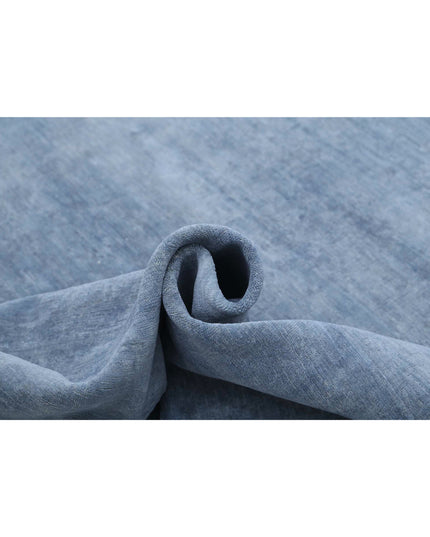 Overdye 8' 11" X 11' 8" Hand Knotted Wool Rug 8' 11" X 11' 8" (272 X 356) / Grey / Wool