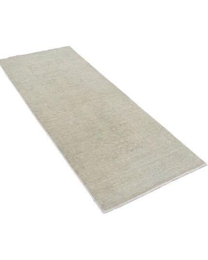 Overdye 2' 6" X 6' 3" Hand Knotted Wool Rug 2' 6" X 6' 3" (76 X 191) / Gold / Wool