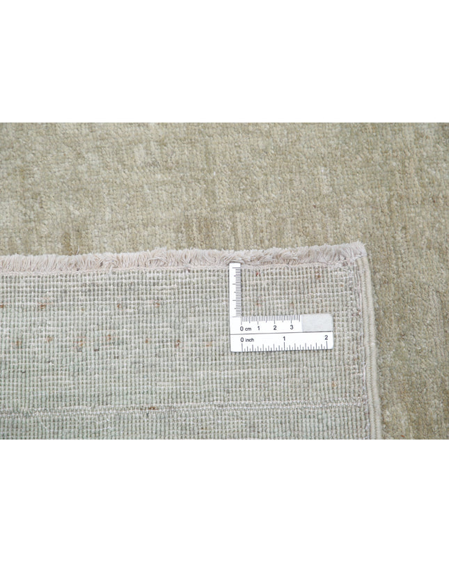 Overdye 2' 6" X 6' 3" Hand Knotted Wool Rug 2' 6" X 6' 3" (76 X 191) / Gold / Wool