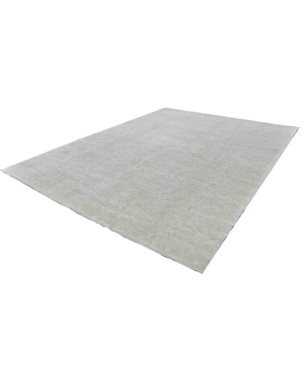 Overdye 8' 8" X 11' 5" Hand Knotted Wool Rug 8' 8" X 11' 5" (264 X 348) / Grey / Wool