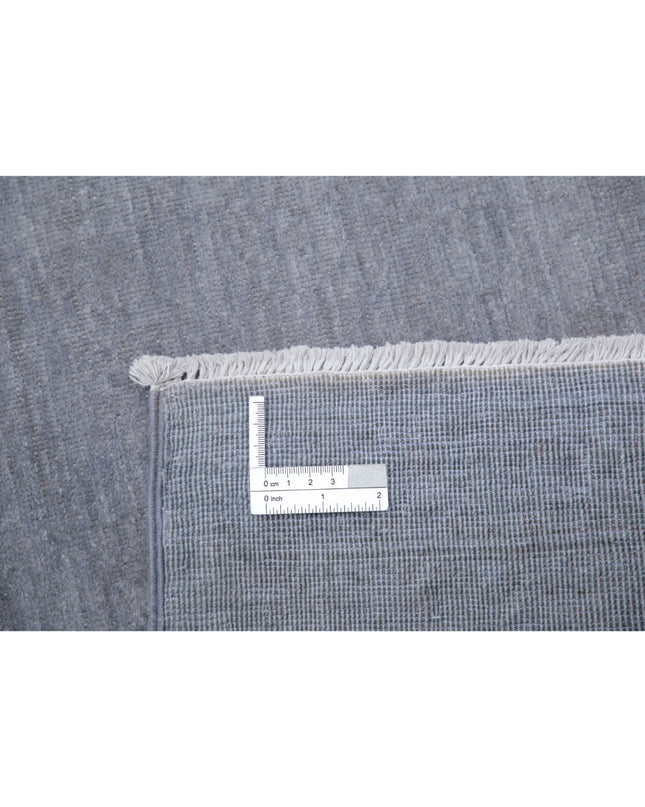 Overdye 8' 8" X 11' 5" Hand Knotted Wool Rug 8' 8" X 11' 5" (264 X 348) / Grey / Wool