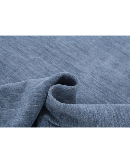 Overdye 8' 10" X 11' 10" Hand Knotted Wool Rug 8' 10" X 11' 10" (269 X 361) / Grey / Wool