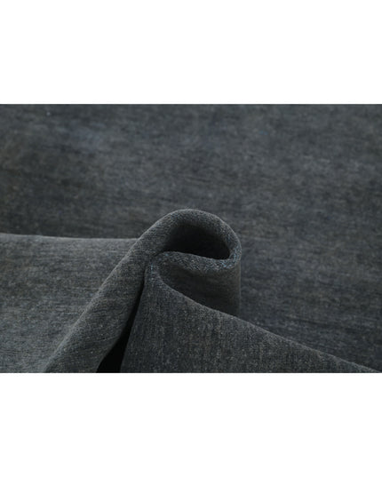 Overdye 3' 0" X 9' 7" Hand Knotted Wool Rug 3' 0" X 9' 7" (91 X 292) / Green / Wool