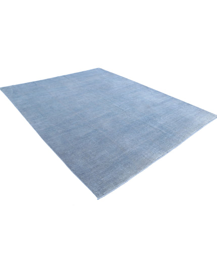 Overdye 7' 9" X 9' 7" Hand Knotted Wool Rug 7' 9" X 9' 7" (236 X 292) / Grey / Wool