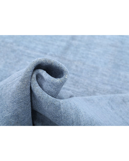 Overdye 7' 9" X 9' 7" Hand Knotted Wool Rug 7' 9" X 9' 7" (236 X 292) / Grey / Wool