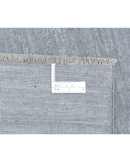 Overdye 6' 1" X 8' 4" Hand Knotted Wool Rug 6' 1" X 8' 4" (185 X 254) / Grey / Wool