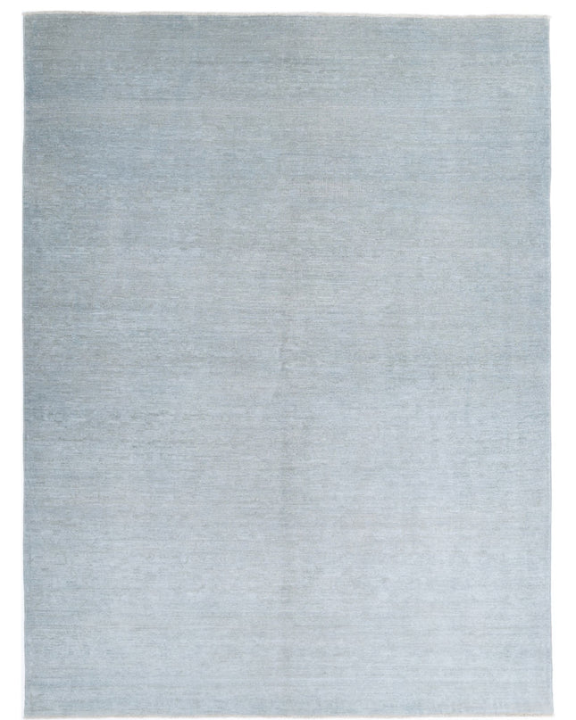 Overdye 6' 1" X 8' 4" Hand Knotted Wool Rug 6' 1" X 8' 4" (185 X 254) / Grey / Wool