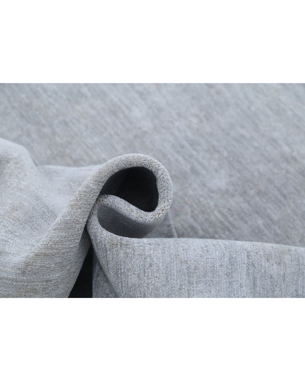 Overdye 6' 2" X 6' 0" Hand Knotted Wool Rug 6' 2" X 6' 0" (188 X 183) / Grey / Wool