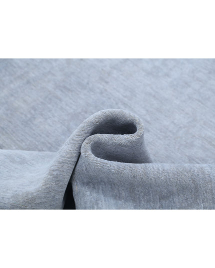 Overdye 9' 0" X 12' 4" Hand Knotted Wool Rug 9' 0" X 12' 4" (274 X 376) / Grey / Wool