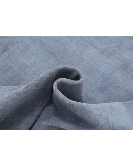 Overdye 9' 10" X 13' 11" Hand Knotted Wool Rug 9' 10" X 13' 11" (300 X 424) / Grey / Wool